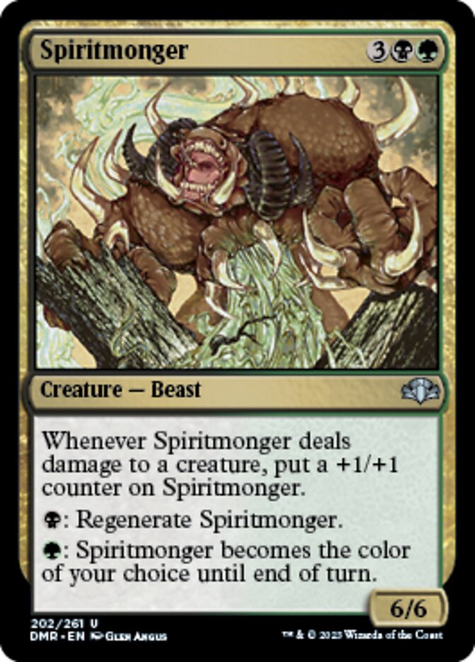 Spiritmonger [Dominaria Remastered] | Rock City Comics