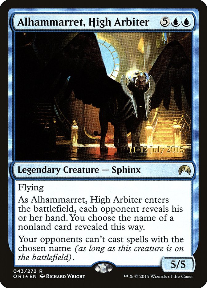 Alhammarret, High Arbiter [Magic Origins Prerelease Promos] | Rock City Comics