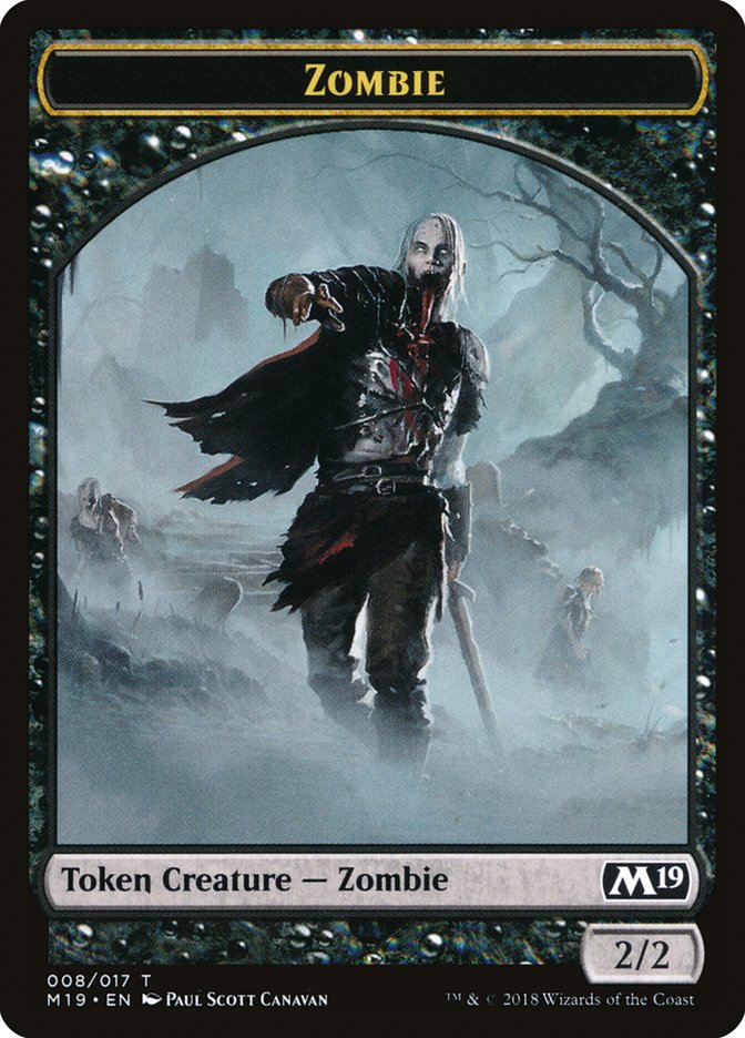 Zombie [Core Set 2019 Tokens] | Rock City Comics