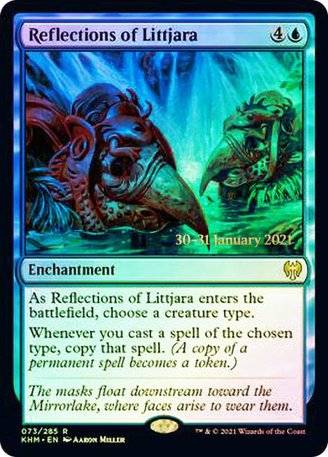 Reflections of Littjara [Kaldheim Prerelease Promos] | Rock City Comics