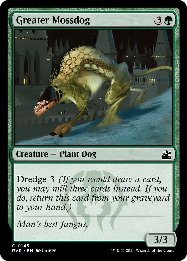 Greater Mossdog [Ravnica Remastered] | Rock City Comics