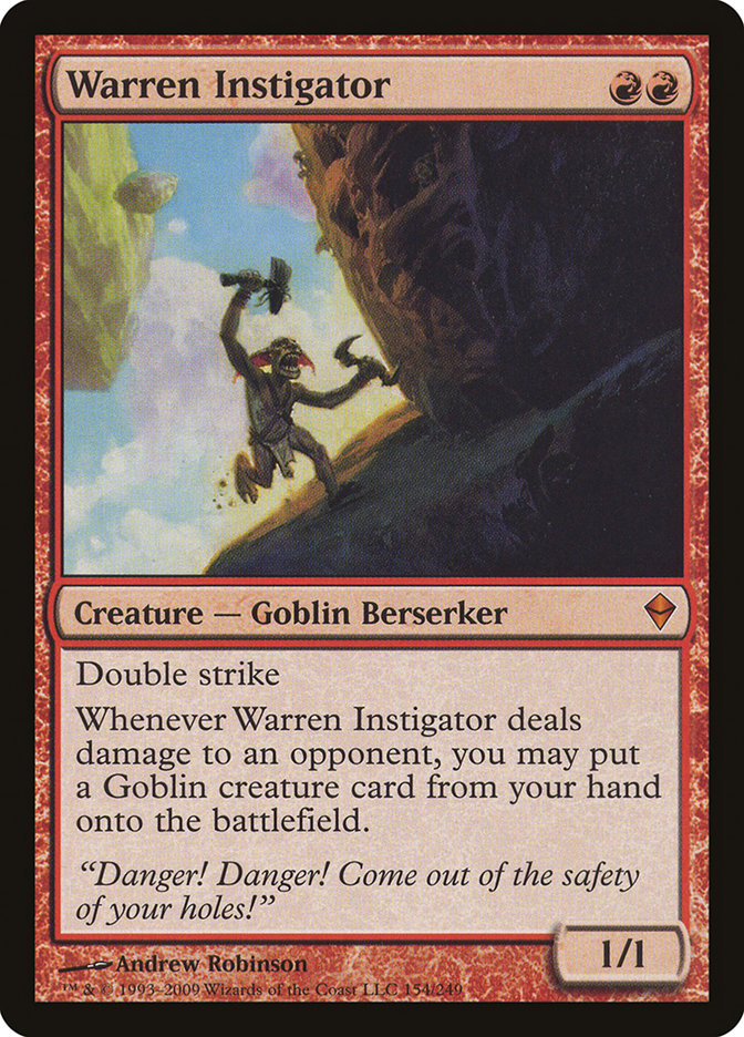 Warren Instigator [Zendikar] | Rock City Comics