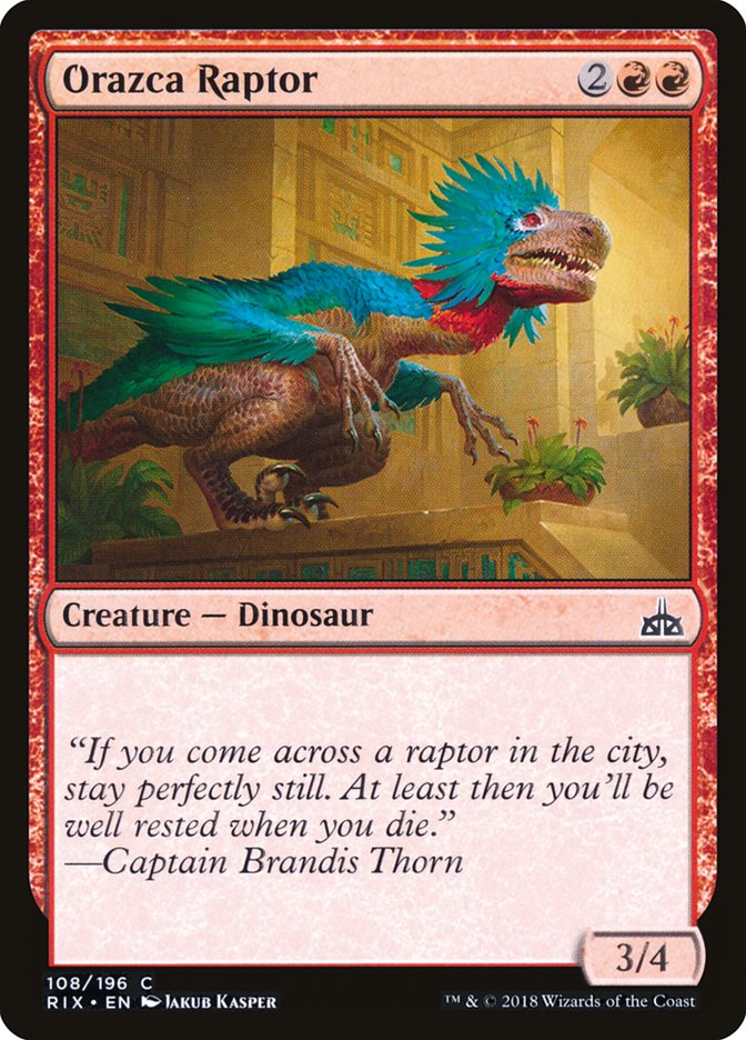 Orazca Raptor [Rivals of Ixalan] | Rock City Comics