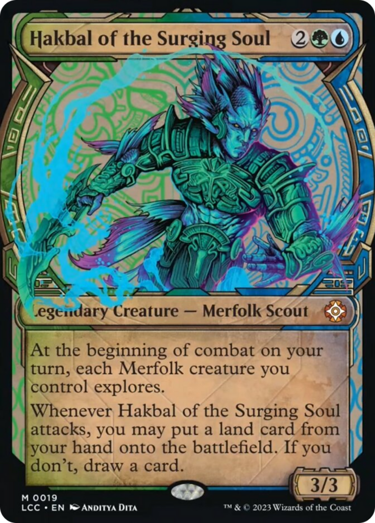 Hakbal of the Surging Soul (Showcase) [The Lost Caverns of Ixalan Commander] | Rock City Comics