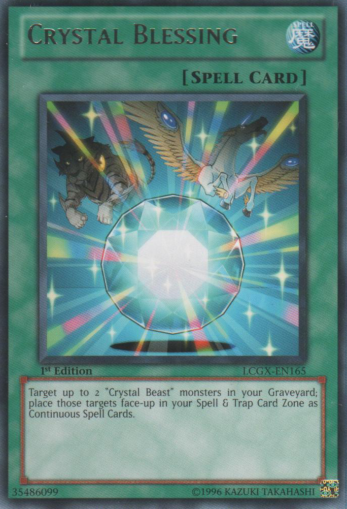 Crystal Blessing [LCGX-EN165] Rare | Rock City Comics