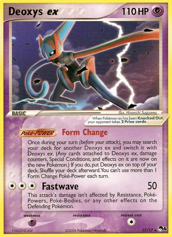 Deoxys ex (17/17) [POP Series 4] | Rock City Comics