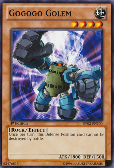 Gogogo Golem [BP02-EN100] Mosaic Rare | Rock City Comics