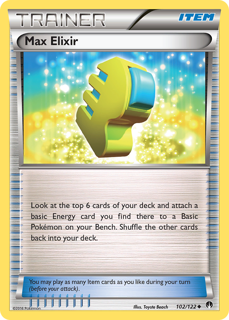 Max Elixir (102/122) [XY: BREAKpoint] | Rock City Comics