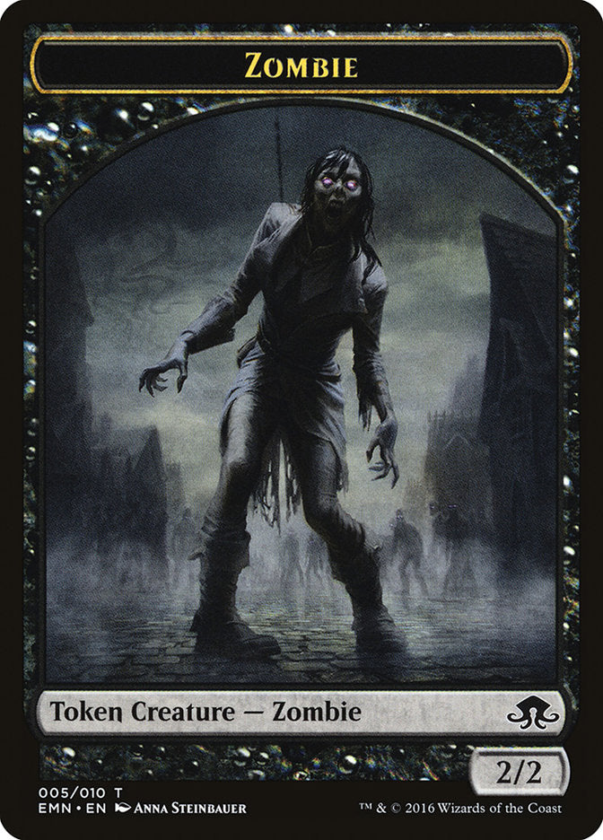 Zombie (005/010) [Eldritch Moon Tokens] | Rock City Comics