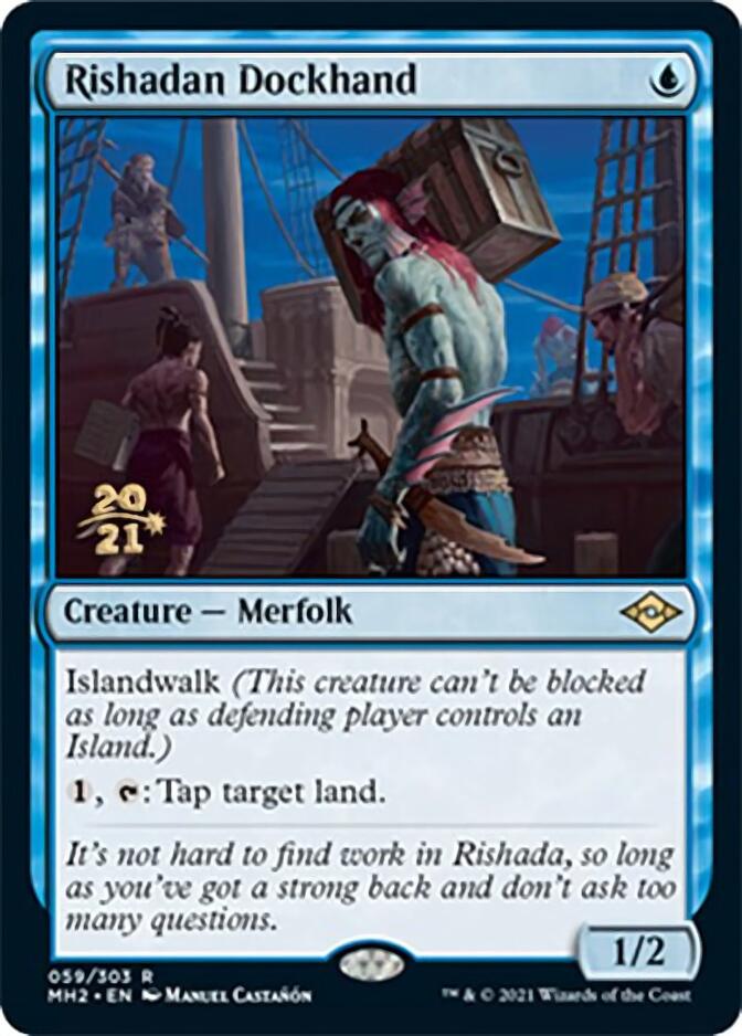 Rishadan Dockhand [Modern Horizons 2 Prerelease Promos] | Rock City Comics