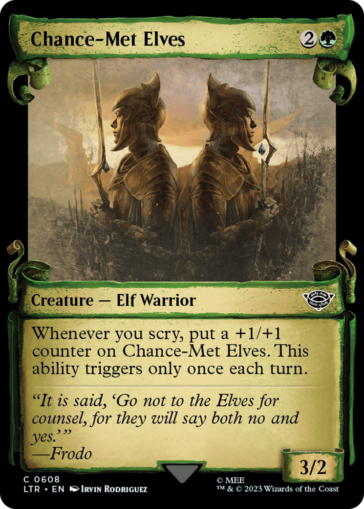 Chance-Met Elves [The Lord of the Rings: Tales of Middle-Earth Showcase Scrolls] | Rock City Comics