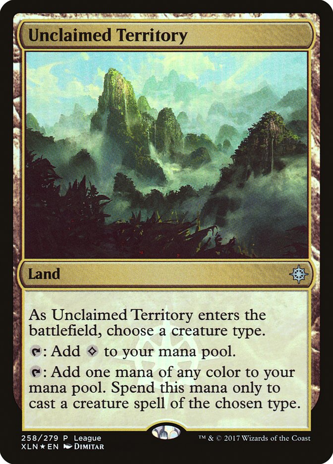 Unclaimed Territory (League) [Ixalan Promos] | Rock City Comics