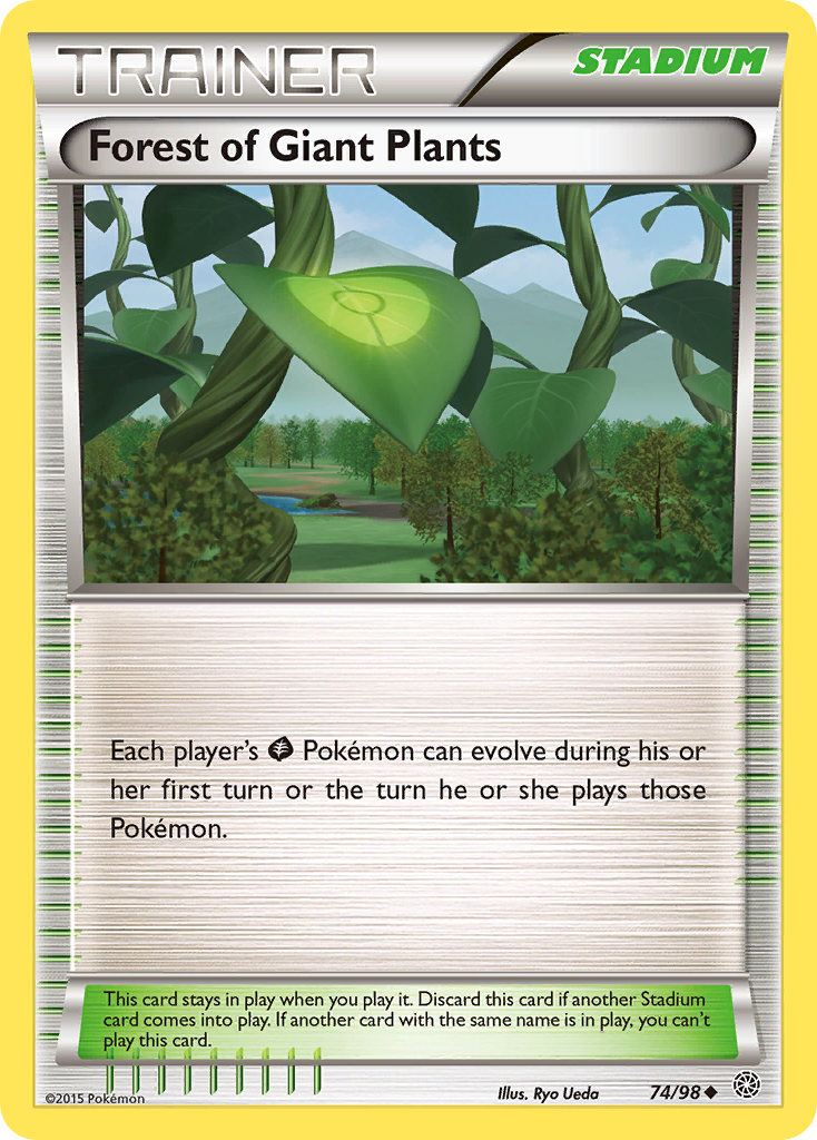 Forest of Giant Plants (74/98) [XY: Ancient Origins] | Rock City Comics