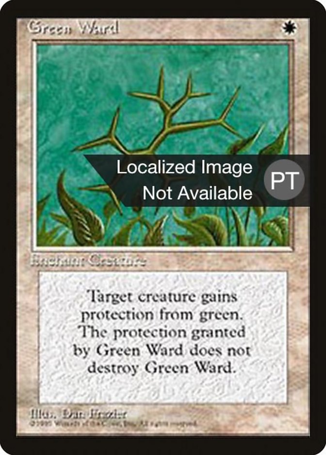 Green Ward [Fourth Edition (Foreign Black Border)] | Rock City Comics
