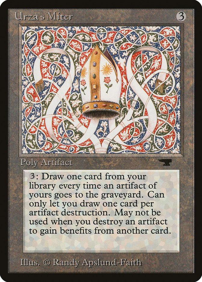 Urza's Miter [Antiquities] | Rock City Comics