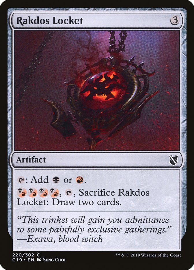 Rakdos Locket [Commander 2019] | Rock City Comics