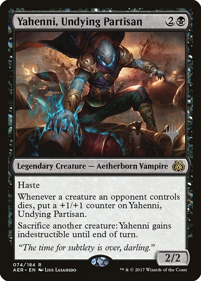 Yahenni, Undying Partisan (Promo Pack) [Aether Revolt Promos] | Rock City Comics