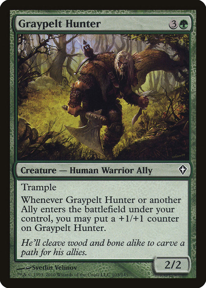 Graypelt Hunter [Worldwake] | Rock City Comics