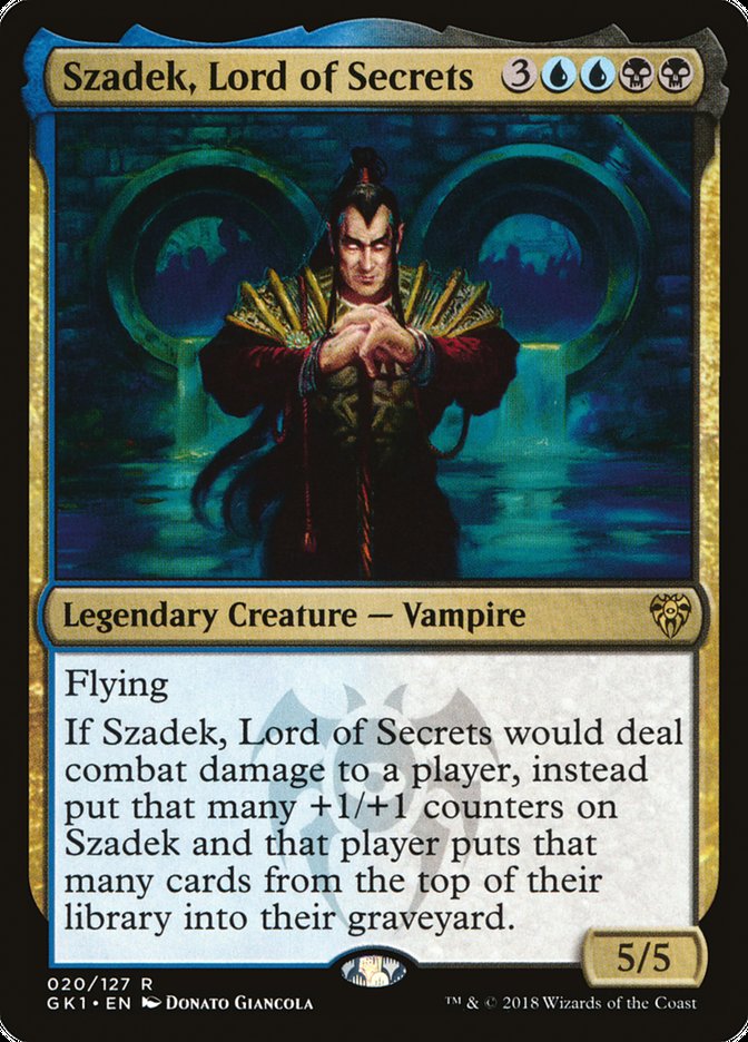Szadek, Lord of Secrets [Guilds of Ravnica Guild Kit] | Rock City Comics