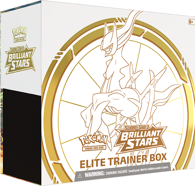 Sword & Shield: Brilliant Stars - Elite Trainer Box | Rock City Comics