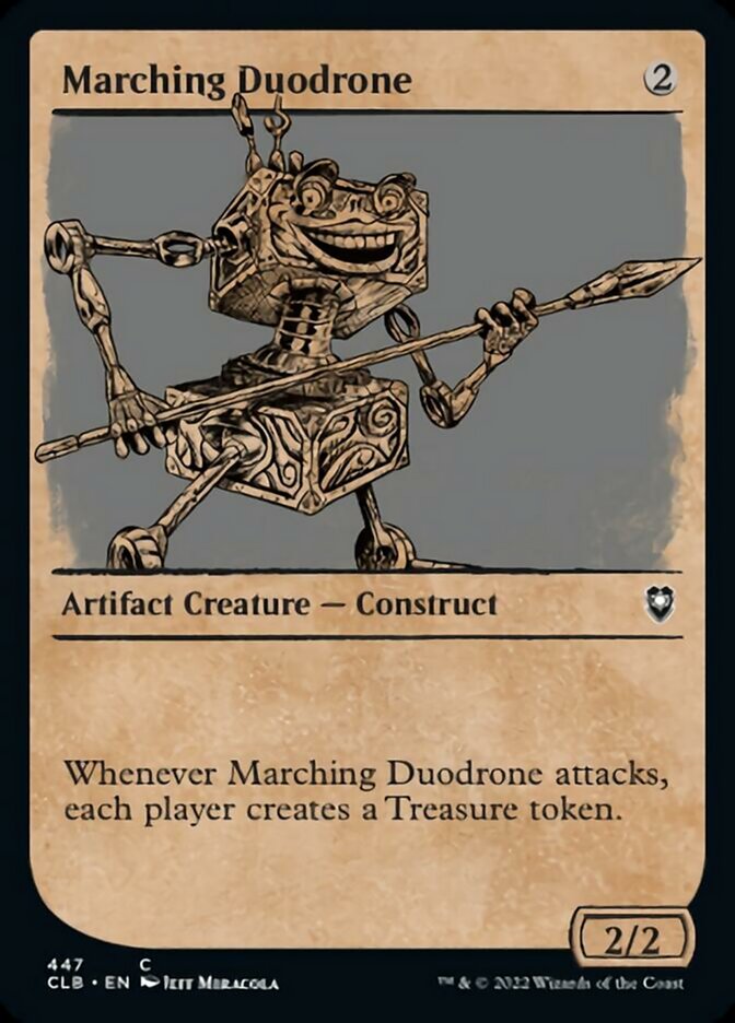 Marching Duodrone (Showcase) [Commander Legends: Battle for Baldur's Gate] | Rock City Comics