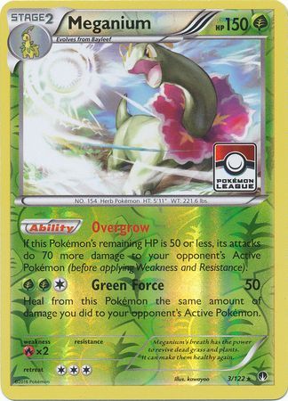 Meganium (3/122) (League Promo) [XY: BREAKpoint] | Rock City Comics