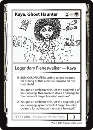 Kaya, Ghost Haunter (2021 Edition) [Mystery Booster Playtest Cards] | Rock City Comics