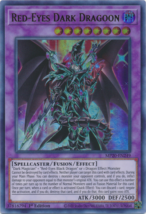 Red-Eyes Dark Dragoon [MP20-EN249] Ultra Rare | Rock City Comics