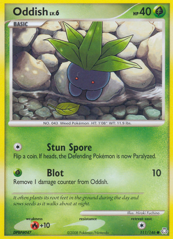 Oddish (111/146) [Diamond & Pearl: Legends Awakened] | Rock City Comics