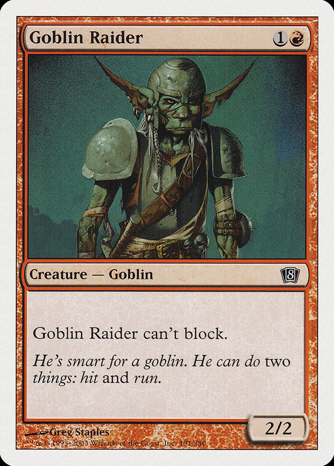 Goblin Raider [Eighth Edition] | Rock City Comics