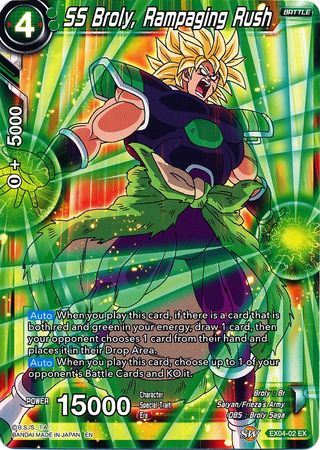 SS Broly, Rampaging Rush [EX04-02] | Rock City Comics