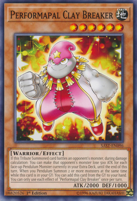Performapal Clay Breaker [SAST-EN096] Common | Rock City Comics