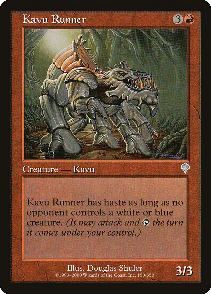 Kavu Runner [Invasion] | Rock City Comics