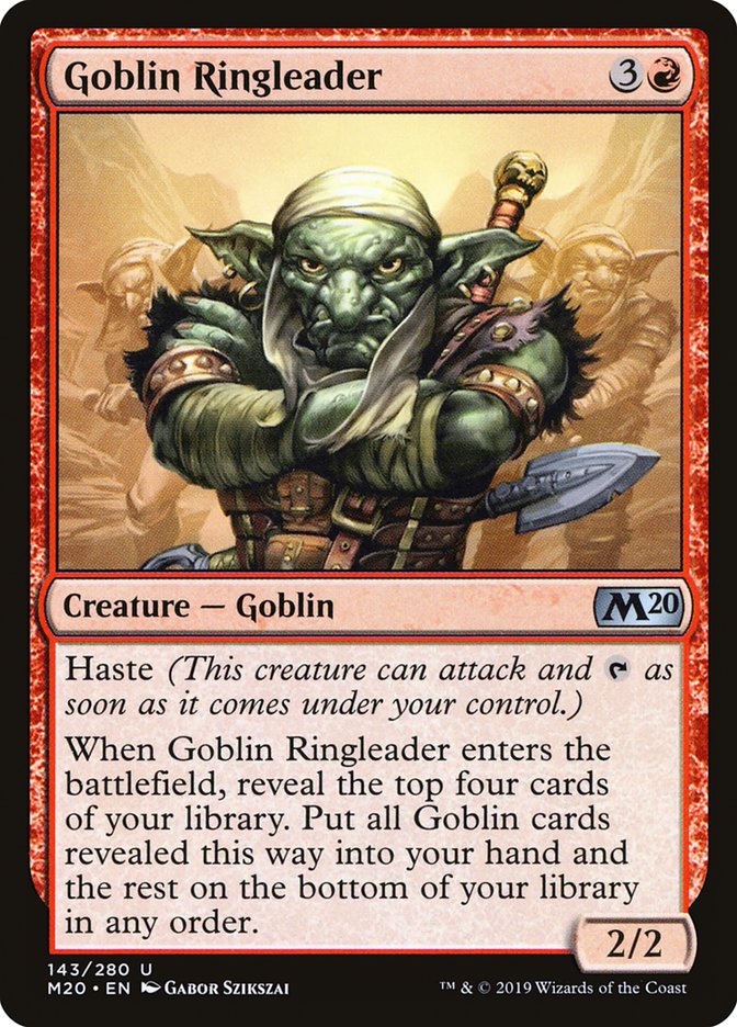 Goblin Ringleader [Core Set 2020] | Rock City Comics
