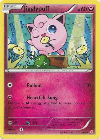 Jigglypuff (25/30) [XY: Trainer Kit 1 - Wigglytuff] | Rock City Comics