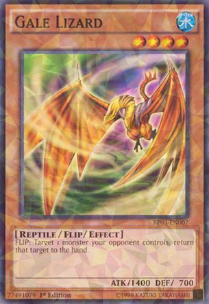 Gale Lizard [BP03-EN007] Shatterfoil Rare | Rock City Comics