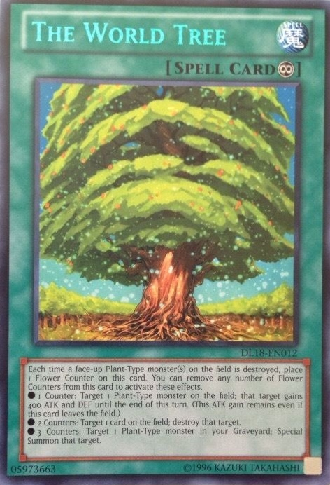 The World Tree (Green) [DL18-EN012] Rare | Rock City Comics