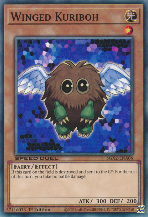 Winged Kuriboh [SGX2-ENA06] Common | Rock City Comics