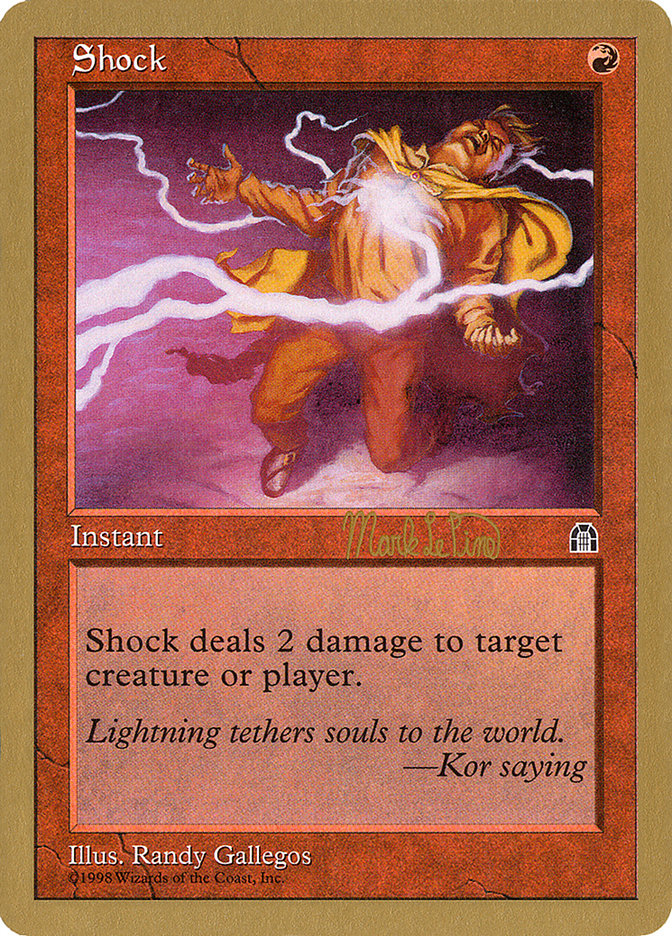 Shock (Mark Le Pine) [World Championship Decks 1999] | Rock City Comics