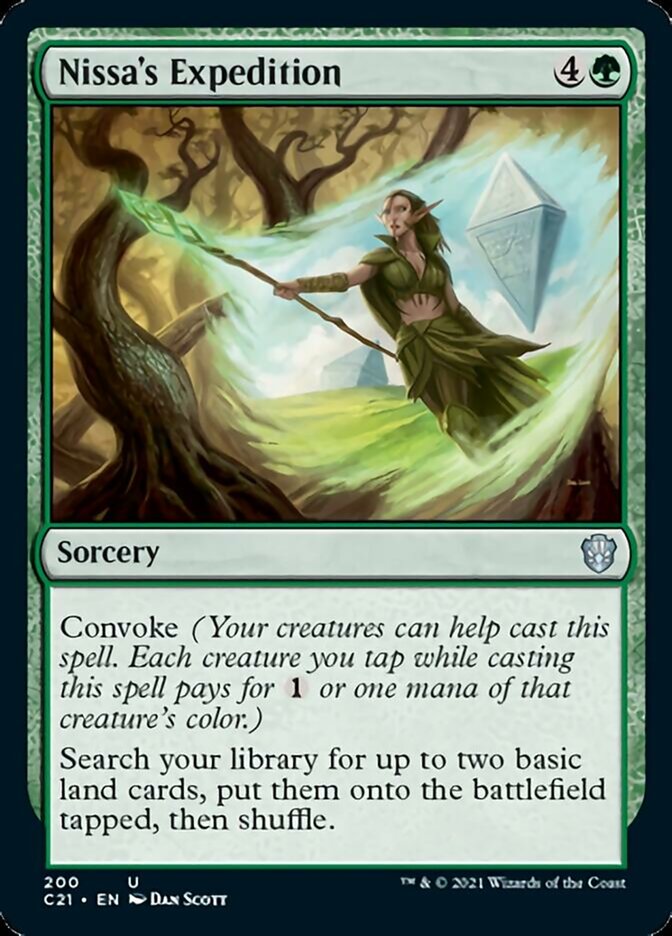 Nissa's Expedition [Commander 2021] | Rock City Comics