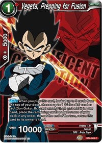 Vegeta, Prepping for Fusion [BT6-009] | Rock City Comics