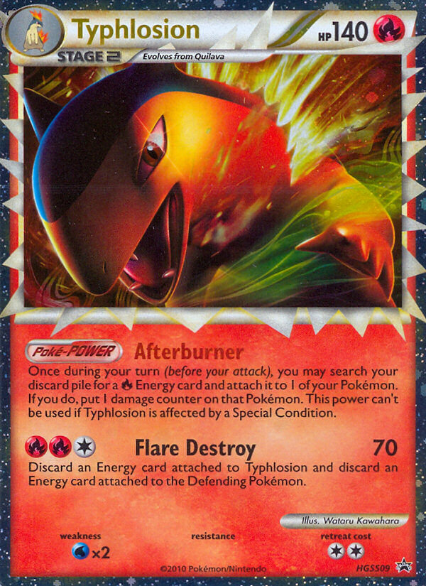 Typhlosion (HGSS09) [HeartGold & SoulSilver: Black Star Promos] | Rock City Comics