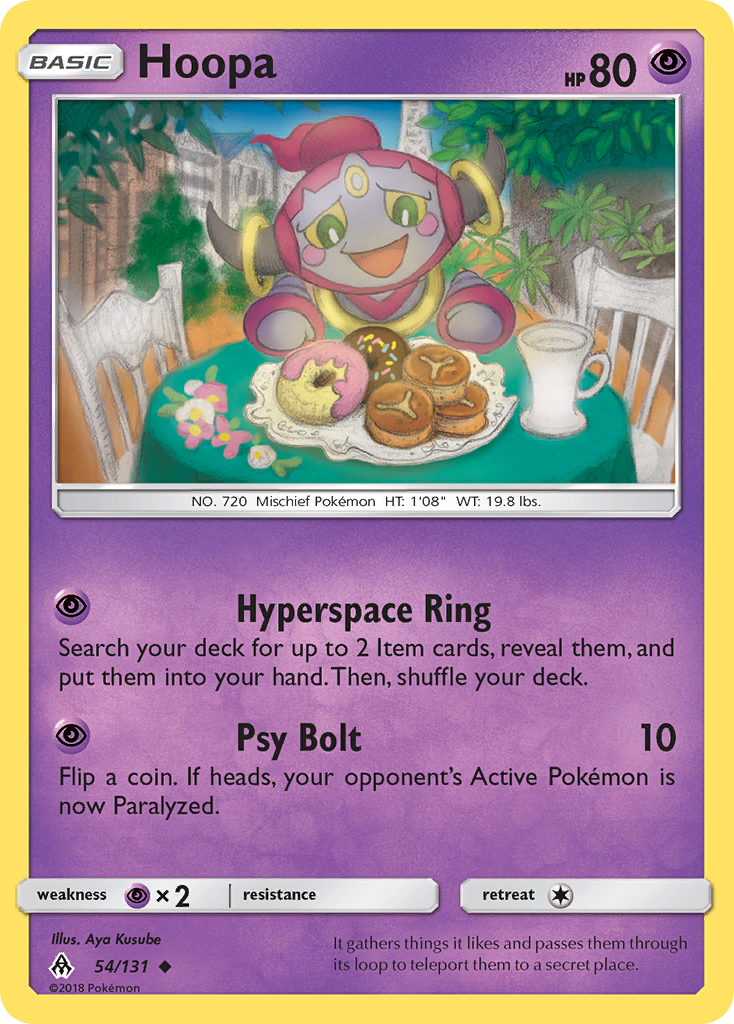 Hoopa (54/131) [Sun & Moon: Forbidden Light] | Rock City Comics