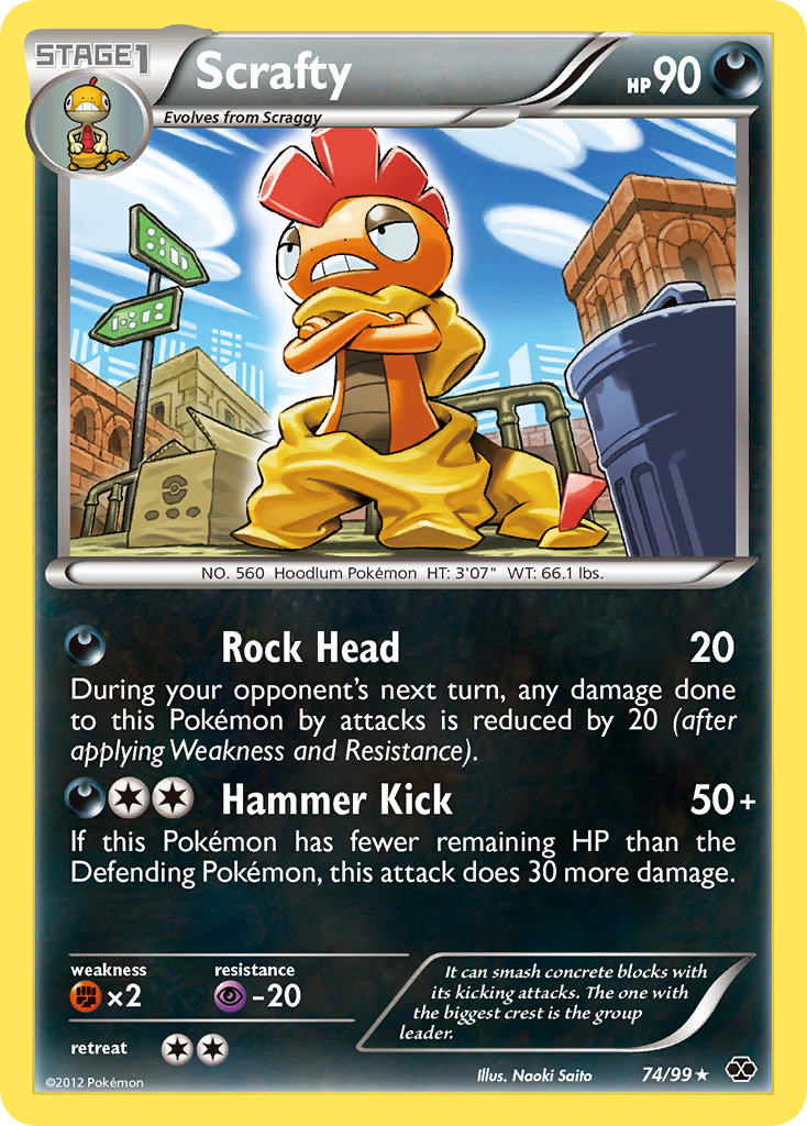 Scrafty (74/99) [Black & White: Next Destinies] | Rock City Comics