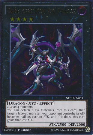 Dark Rebellion Xyz Dragon [NECH-EN053] Ultimate Rare | Rock City Comics