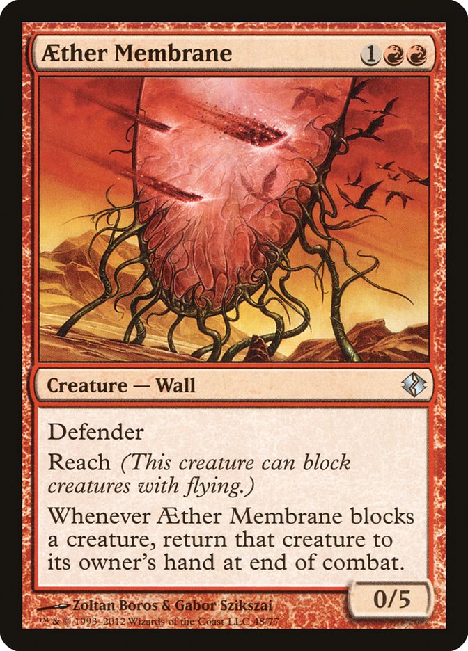 Aether Membrane [Duel Decks: Venser vs. Koth] | Rock City Comics