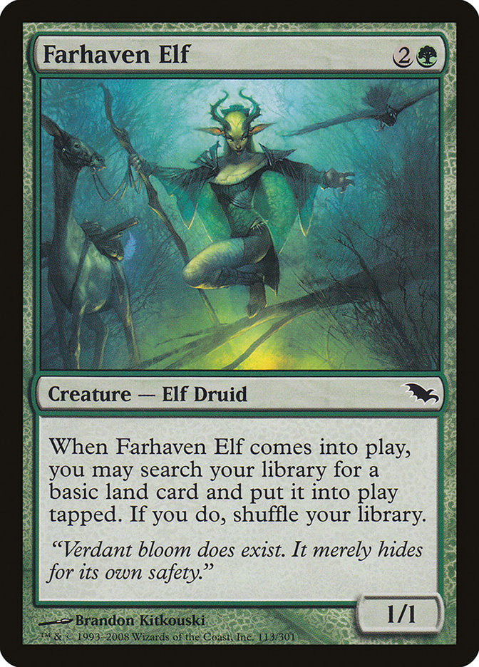 Farhaven Elf [Shadowmoor] | Rock City Comics