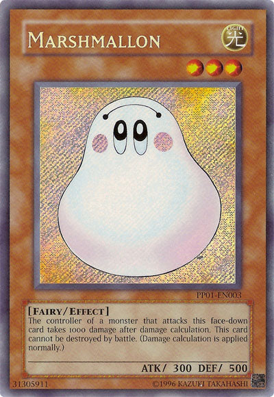 Marshmallon [PP01-EN003] Secret Rare | Rock City Comics