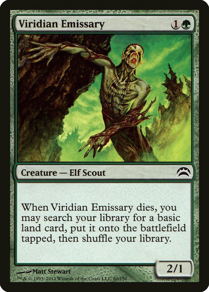 Viridian Emissary [Planechase 2012] | Rock City Comics