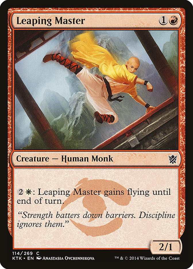 Leaping Master [Khans of Tarkir] | Rock City Comics